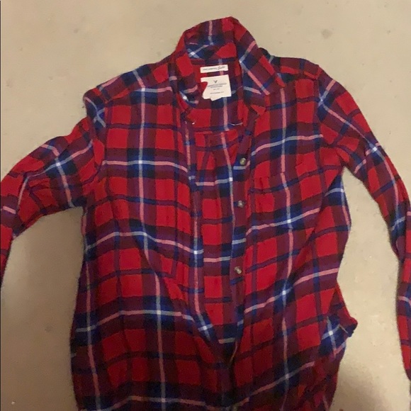 American eagle button down flannel - Picture 1 of 1